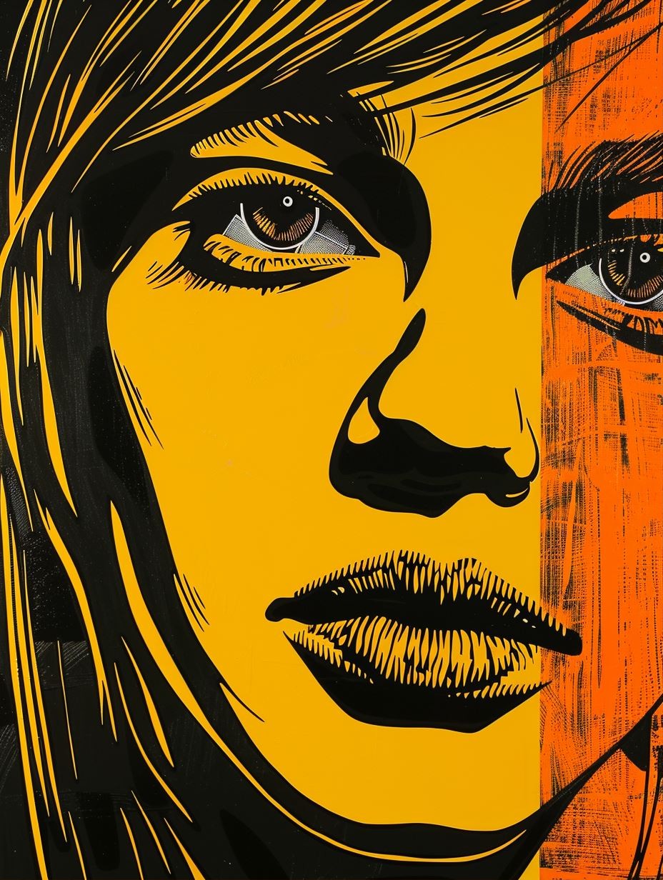 Bold Pop Art Portraiture