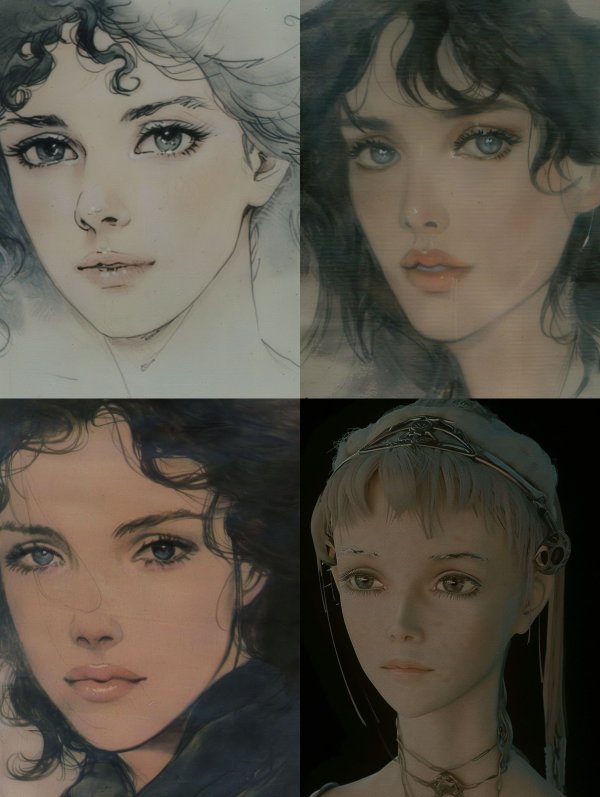 Ethereal Visions of a Digital Muse