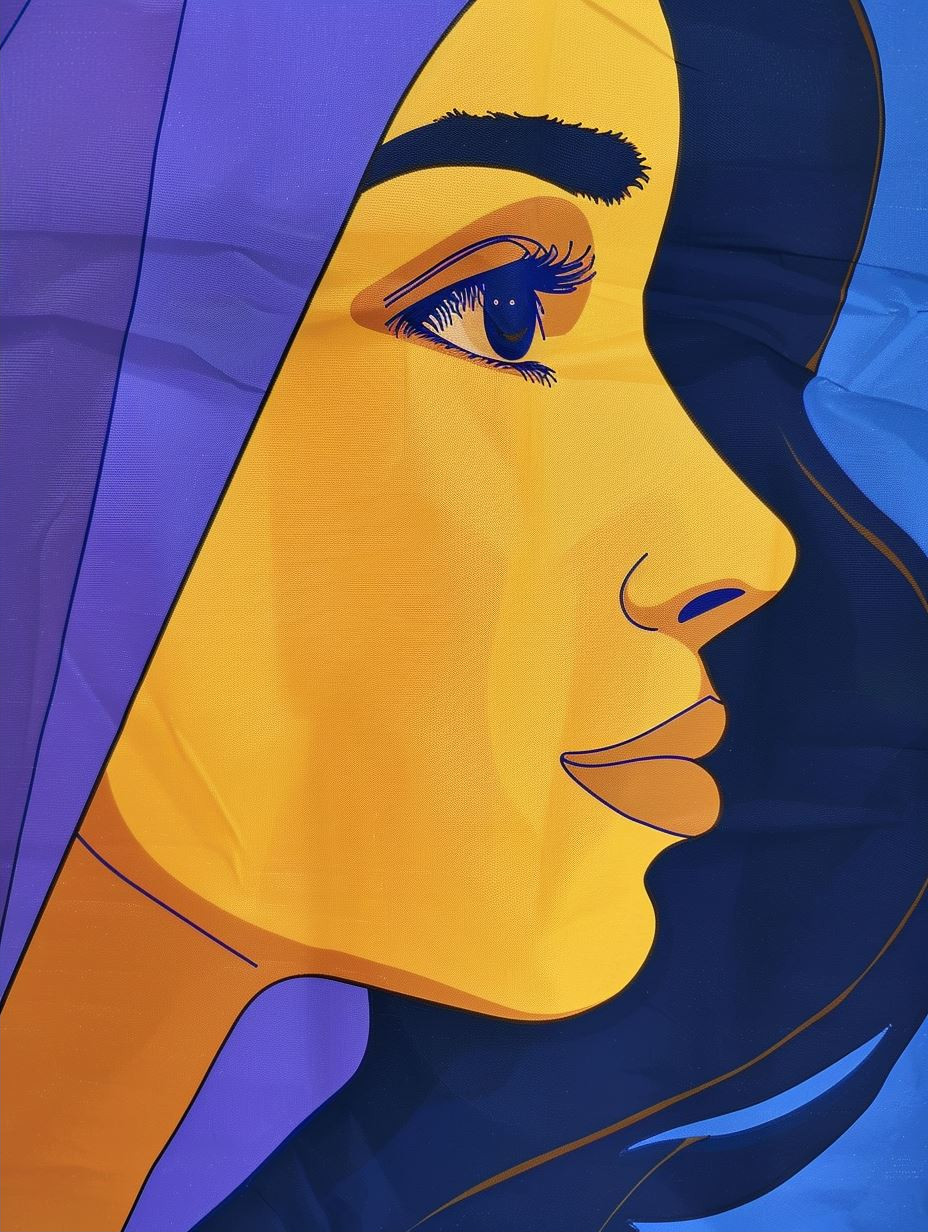 Golden Gaze Portrait - Image 2