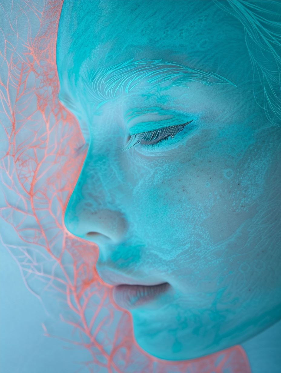 Ethereal Sculpted Neon Dreamscape - Image 4