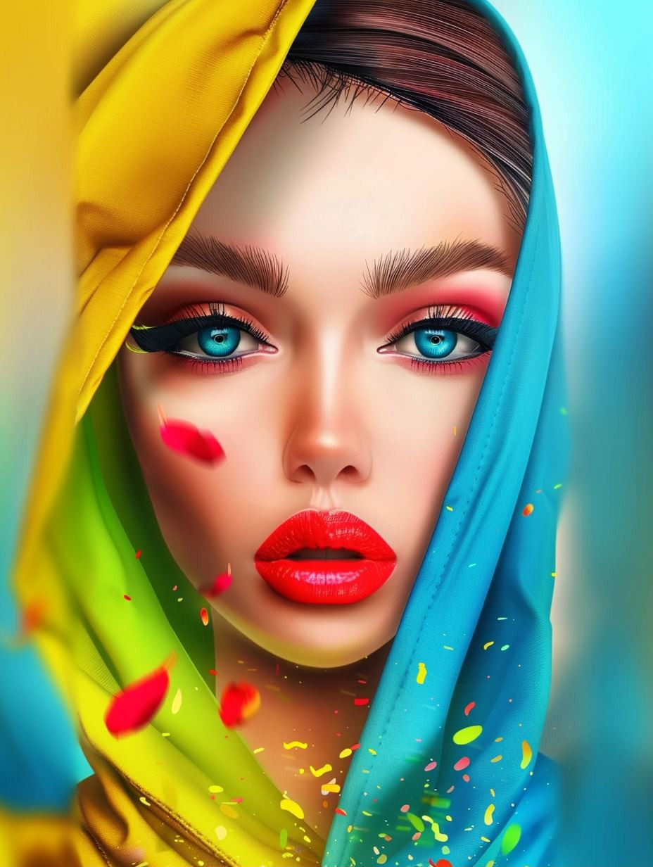 Vibrant Visions of Digital Beauty - Image 1