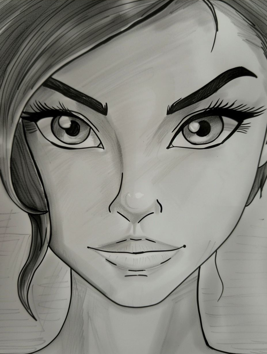 Artistic Evolution of Female Character Portraits - Image 3
