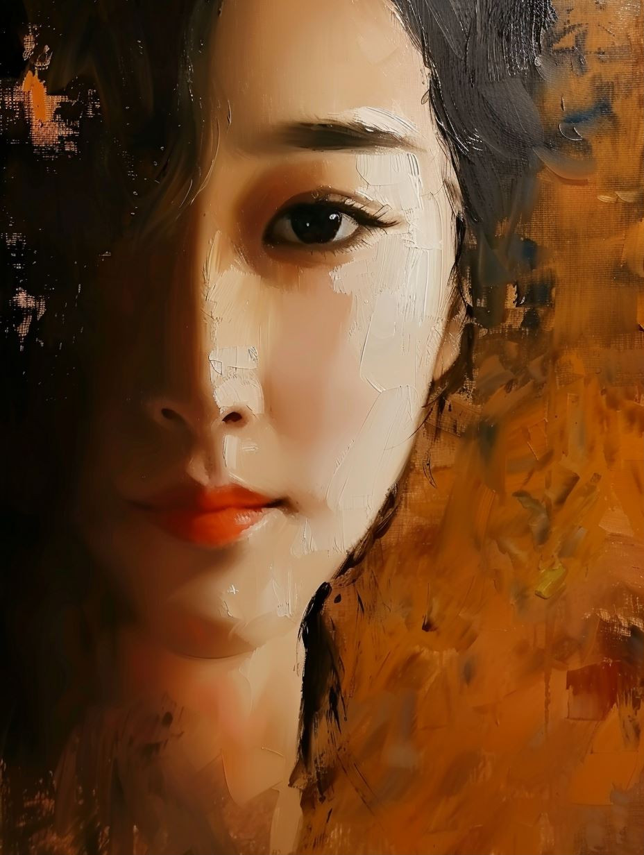 Whispers of Gold and Crimson - Image 1