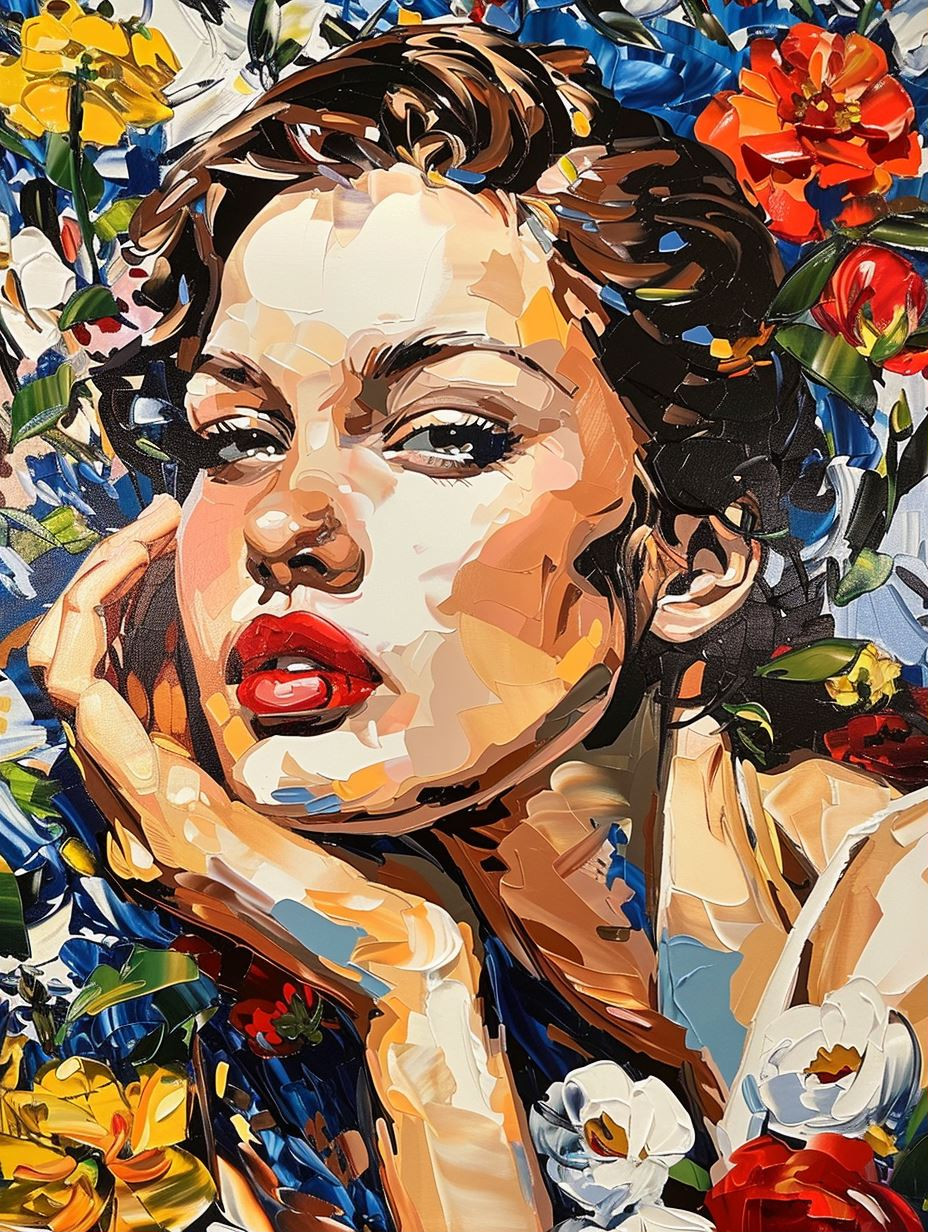 Vibrant Visions of Feminine Beauty - Image 1