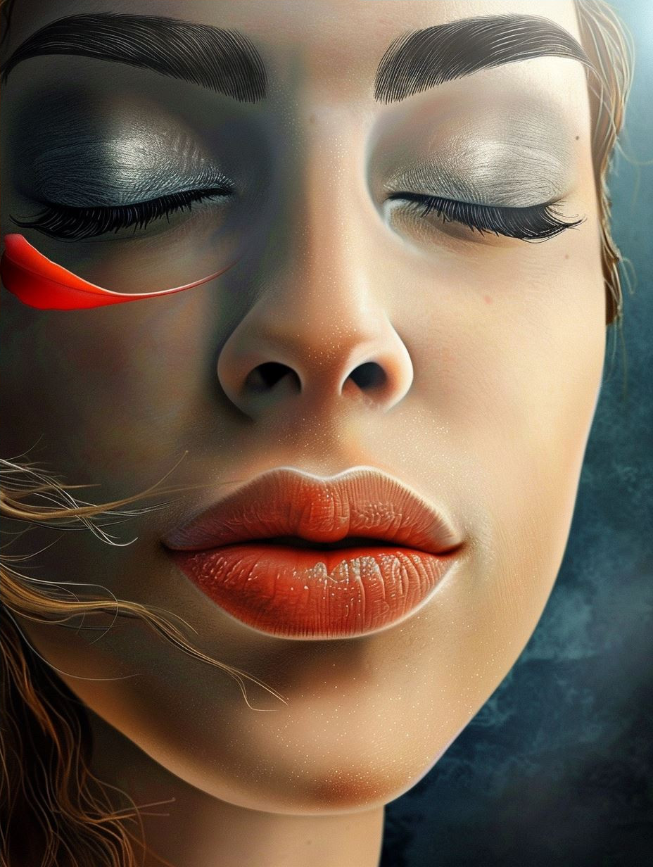 Ethereal Gaze: A Study of Beauty - Image 4