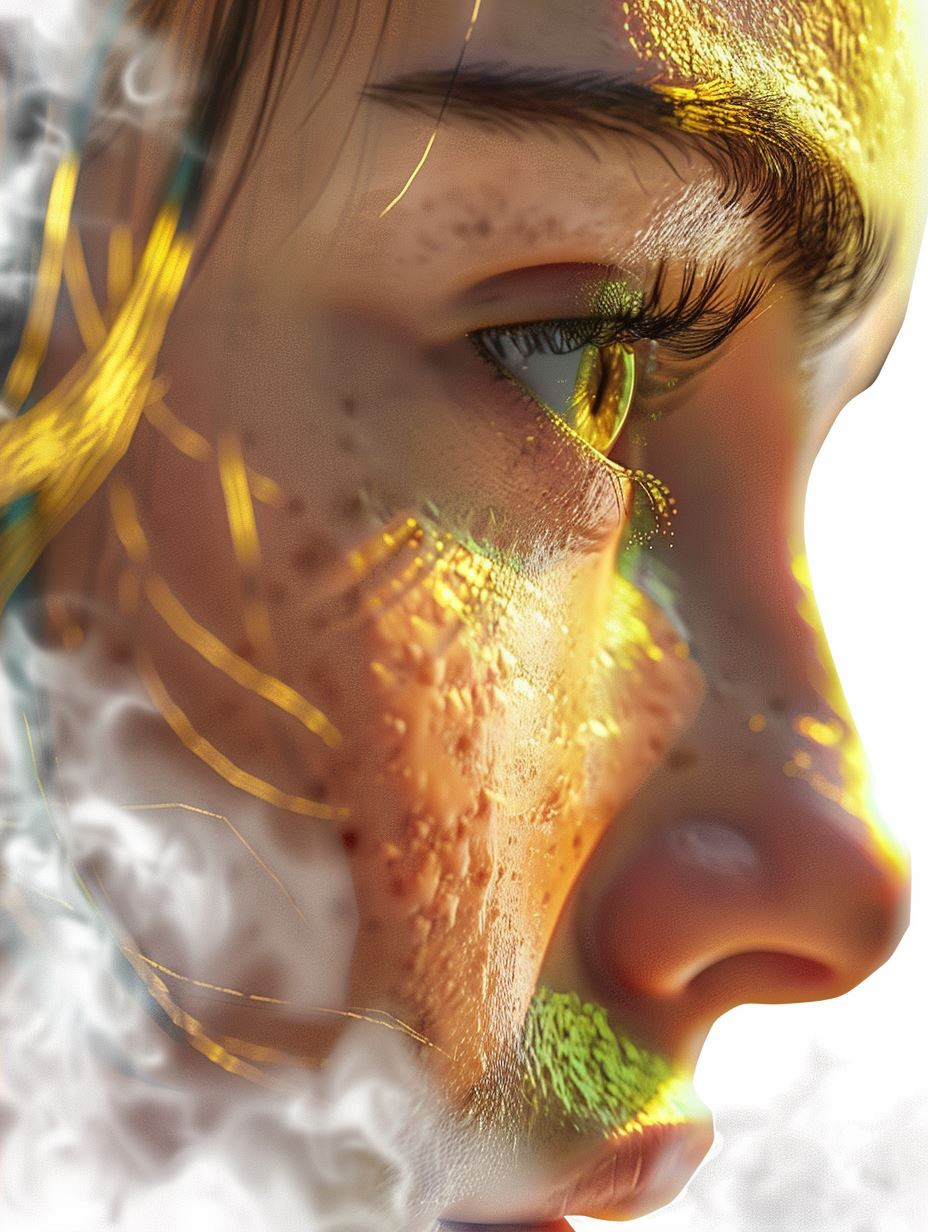 Golden Gaze: Ethereal Portraits - Image 2