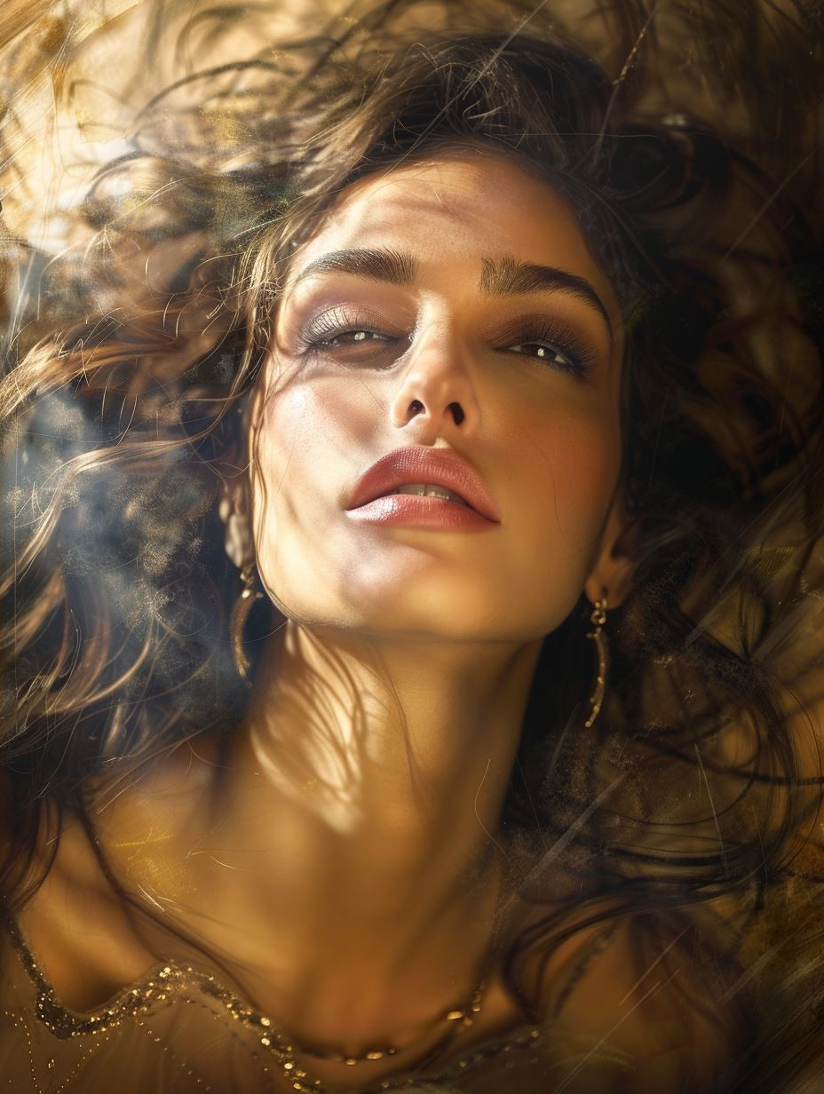Golden Ethereal Goddess Portraits - Image 2
