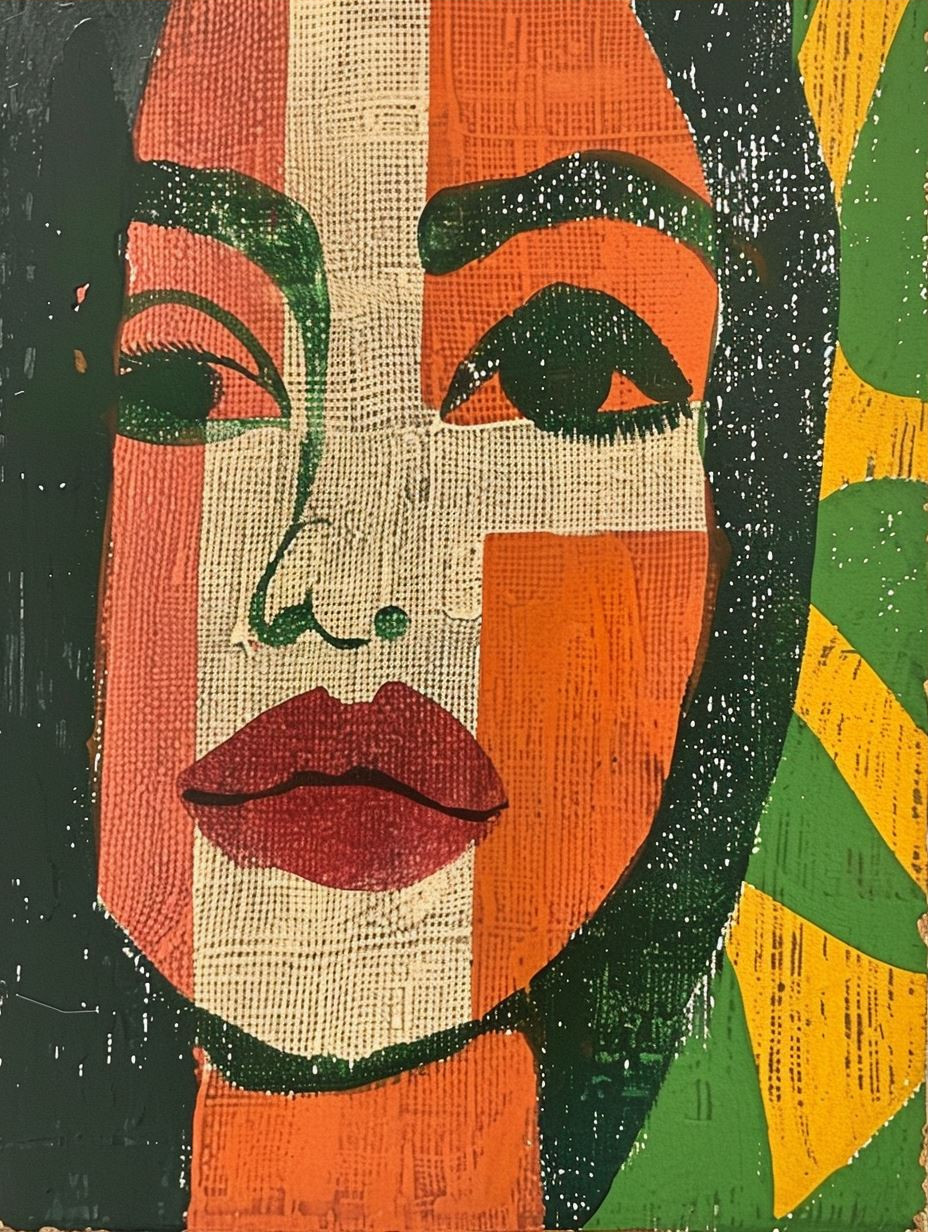 Vibrant Faces of Abstract Expression - Image 3