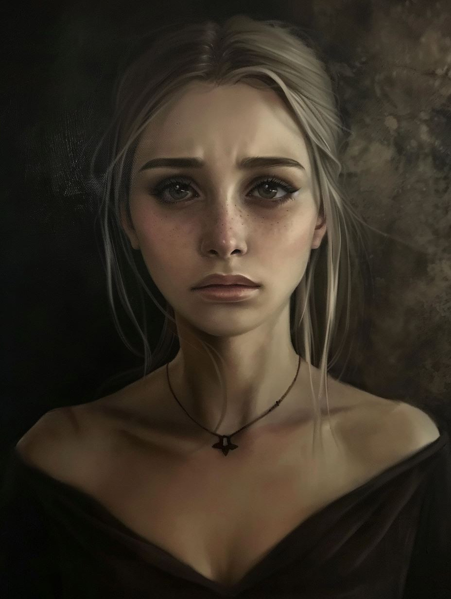 Shadows of Sorrow: Four Dark Portraits - Image 4