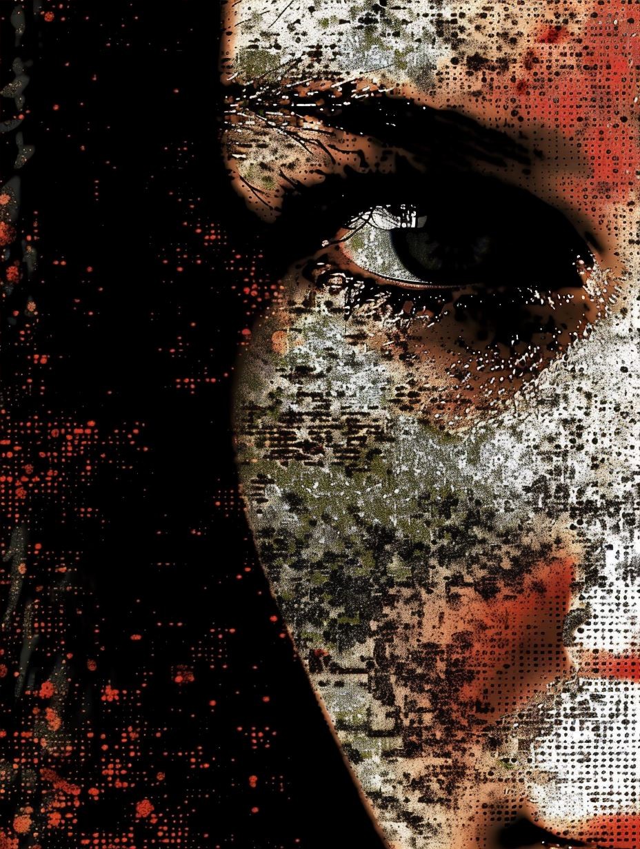 Gritty Distressed Urban Portrait - Image 4