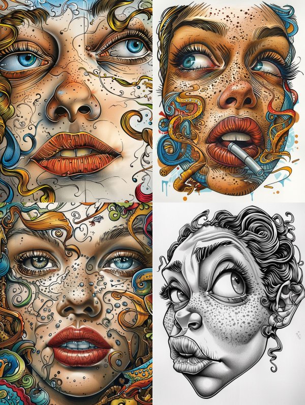 Psychedelic Dream Portrait 2