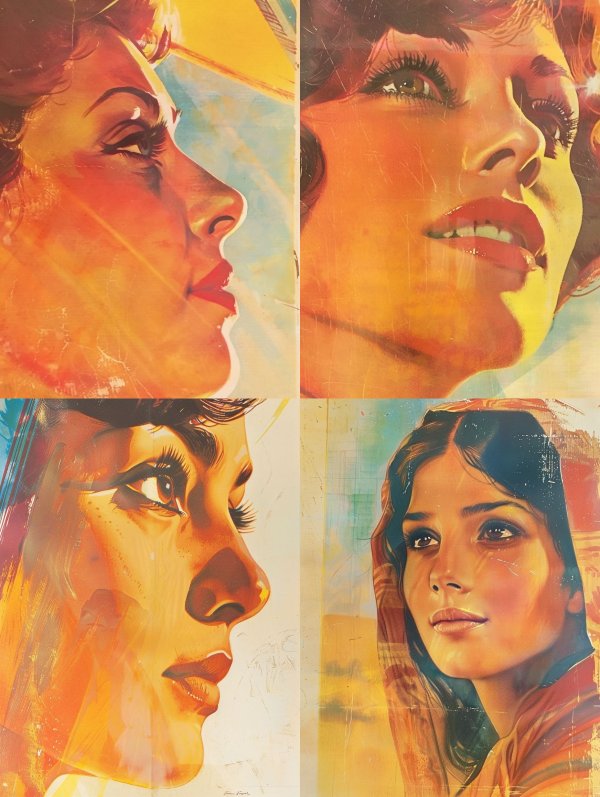 Golden Gazes: A Study of Feminine Beauty