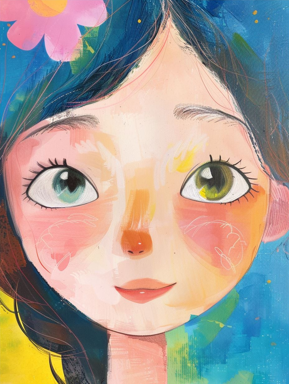 Whimsical Visions of a Dreamy Girl - Image 4