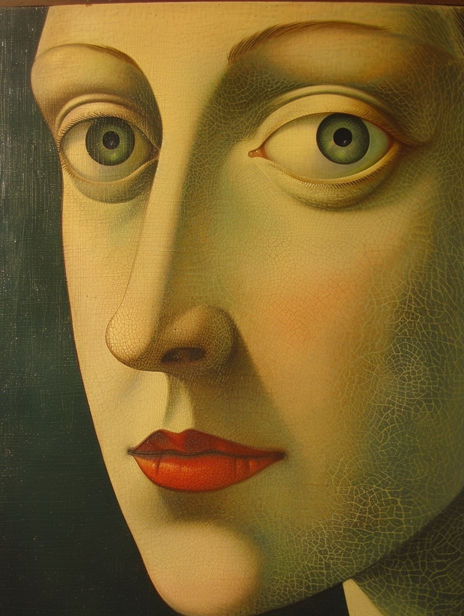 The Divided Gaze Portrait - Image 3