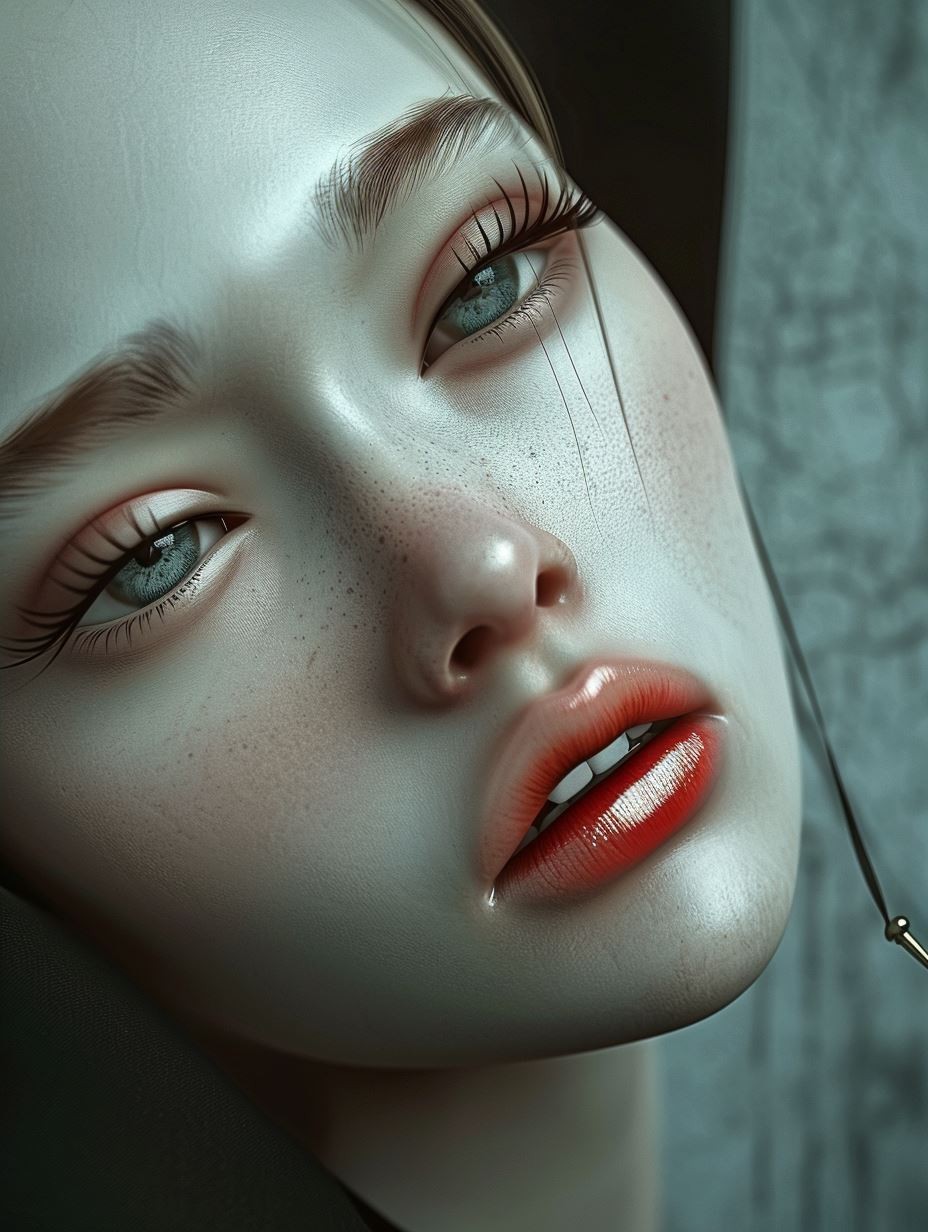 Serene Porcelain Dream - Image 2