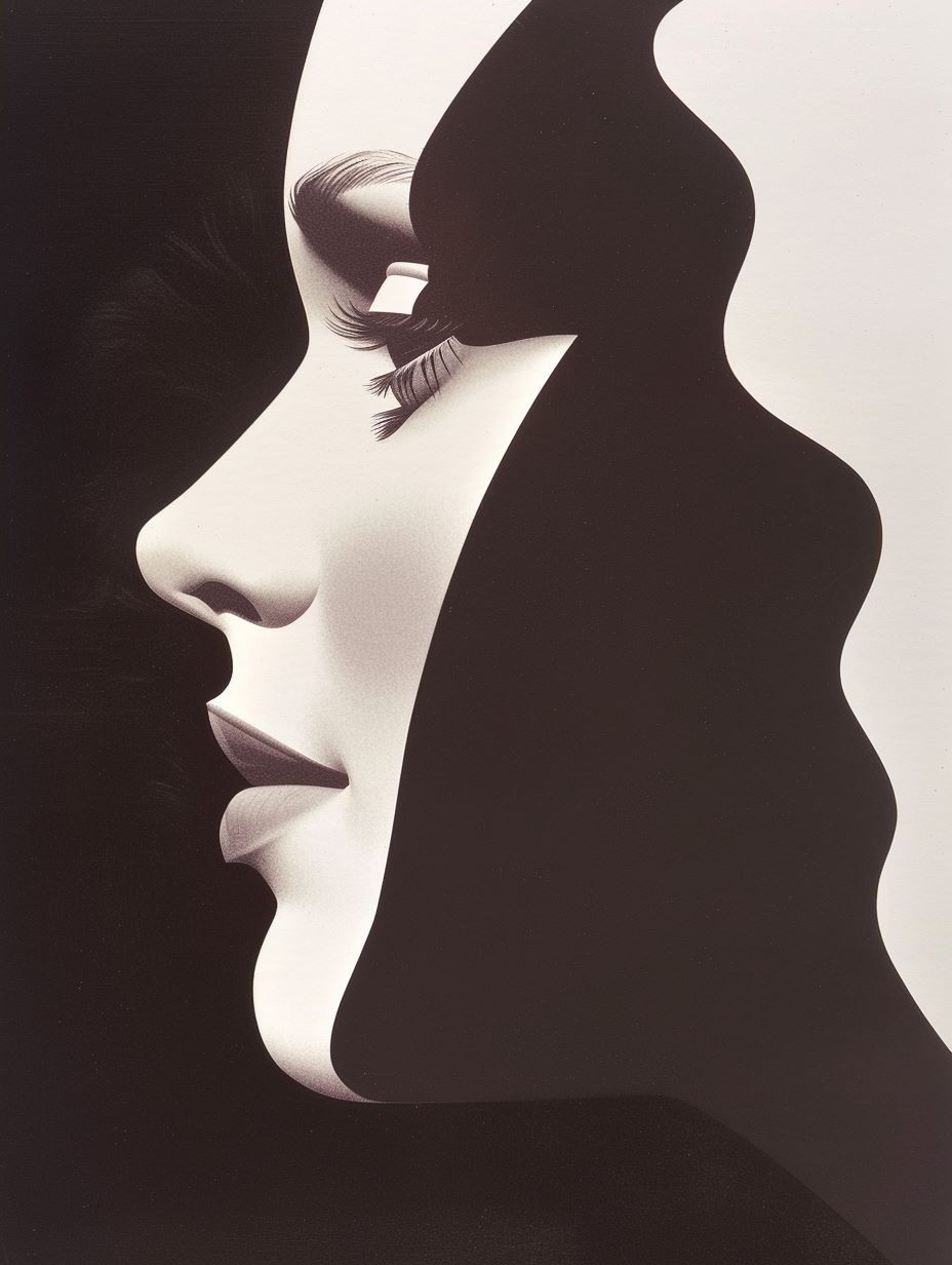 Autumn Shadows on Ethereal Face - Image 2