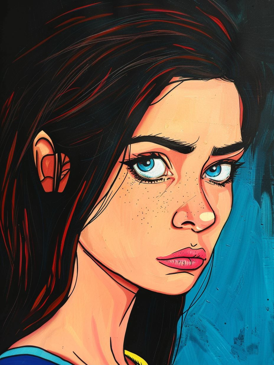 Stylized Digital Portrait Variations - Image 2