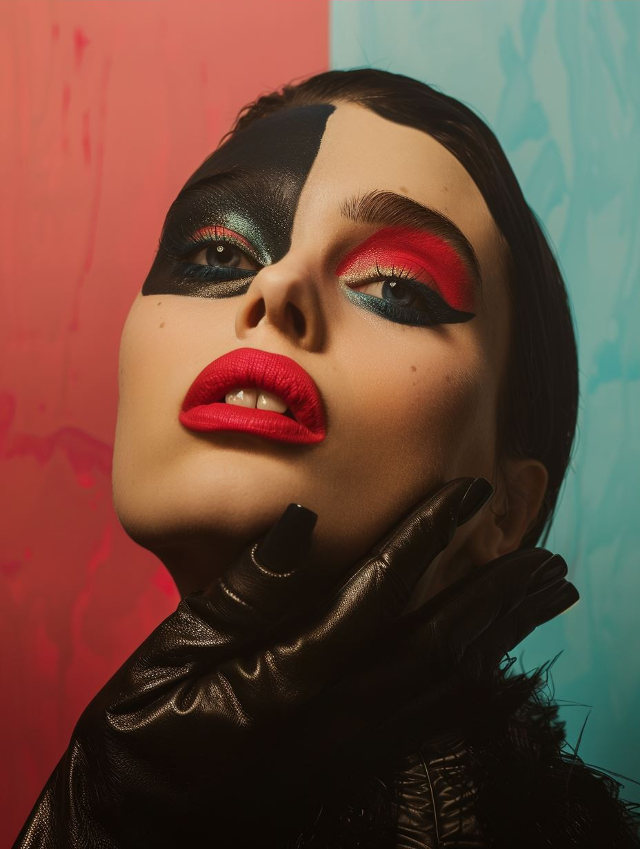Whimsical Surrealist Portrait Study - Image 3
