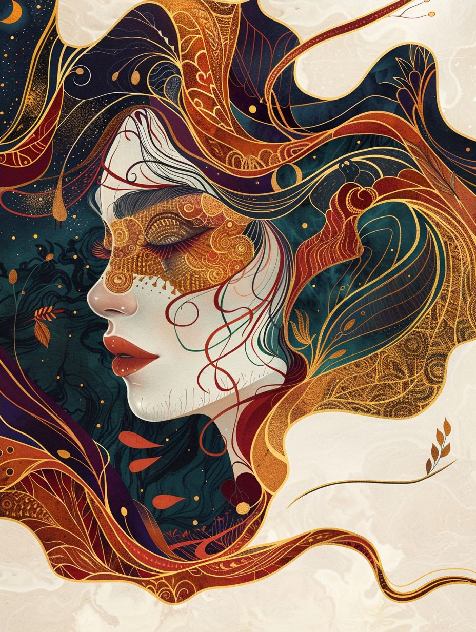 Mystic Ethereal Goddess Portraits - Image 4