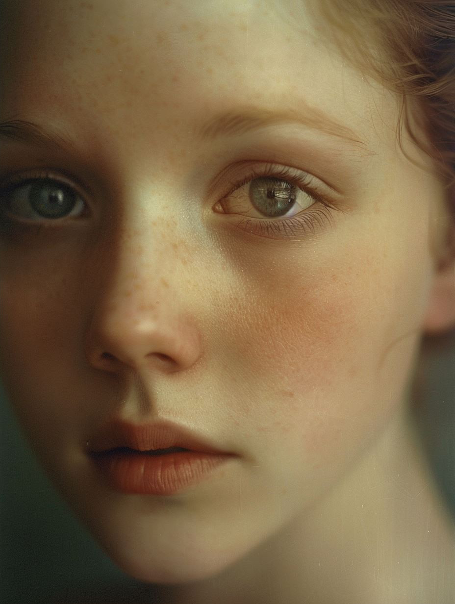 Ethereal Gazes: A Study of Soft Portraits - Image 2