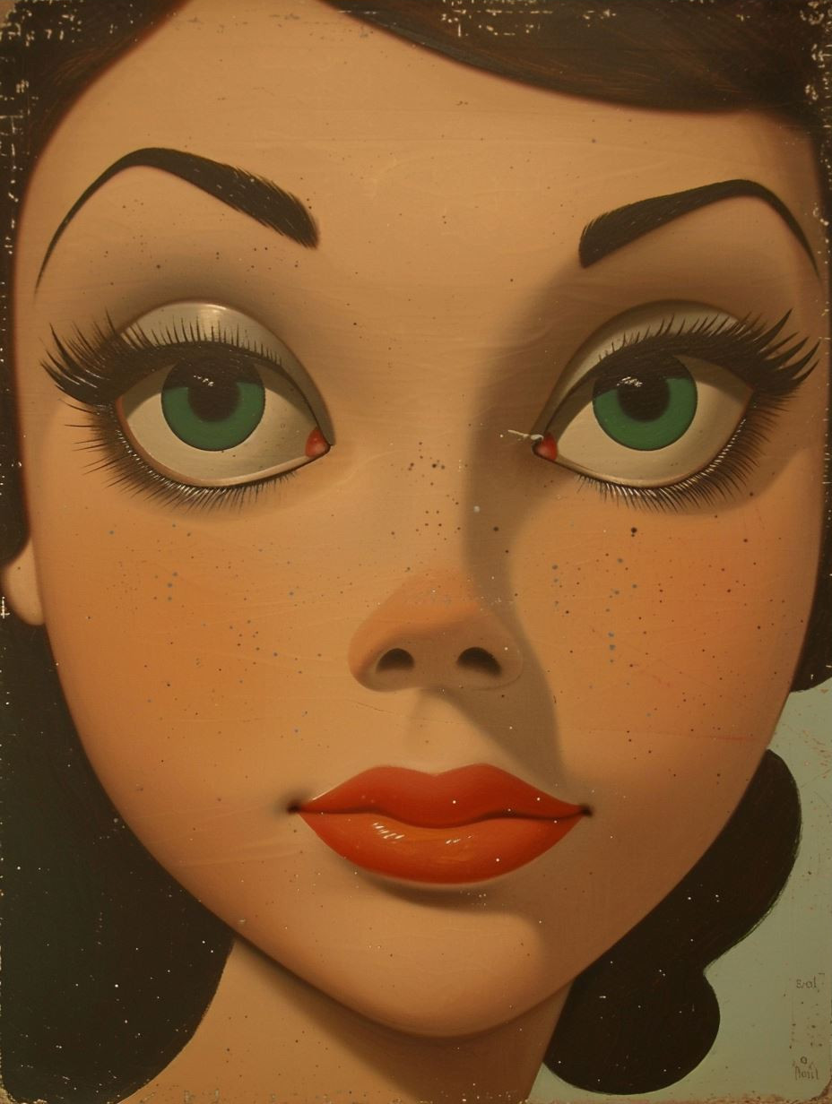 Stylized Vinyl Muse - Image 3