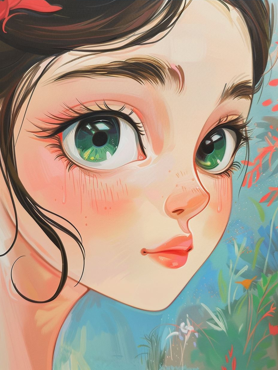 Ethereal Gazes: A Digital Art Collection - Image 3