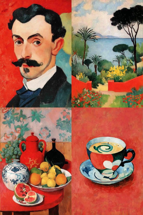 Bold Expressionist Portrait