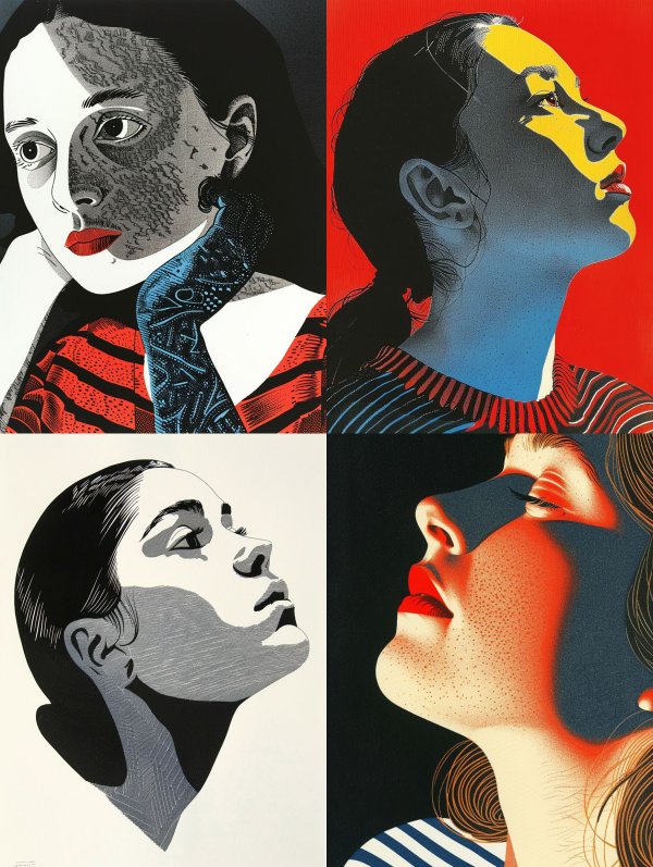 Chromatic Shadows: A Study in Contrast