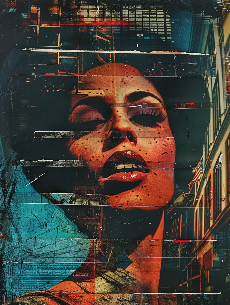 Fragmented Urban Noir Portraits - Image 3
