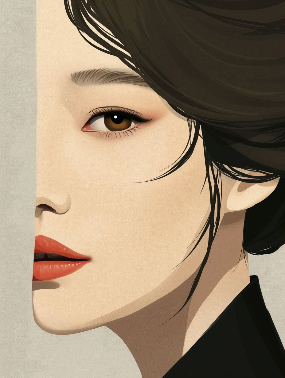 Elegant Digital Portrait Studies - Image 3