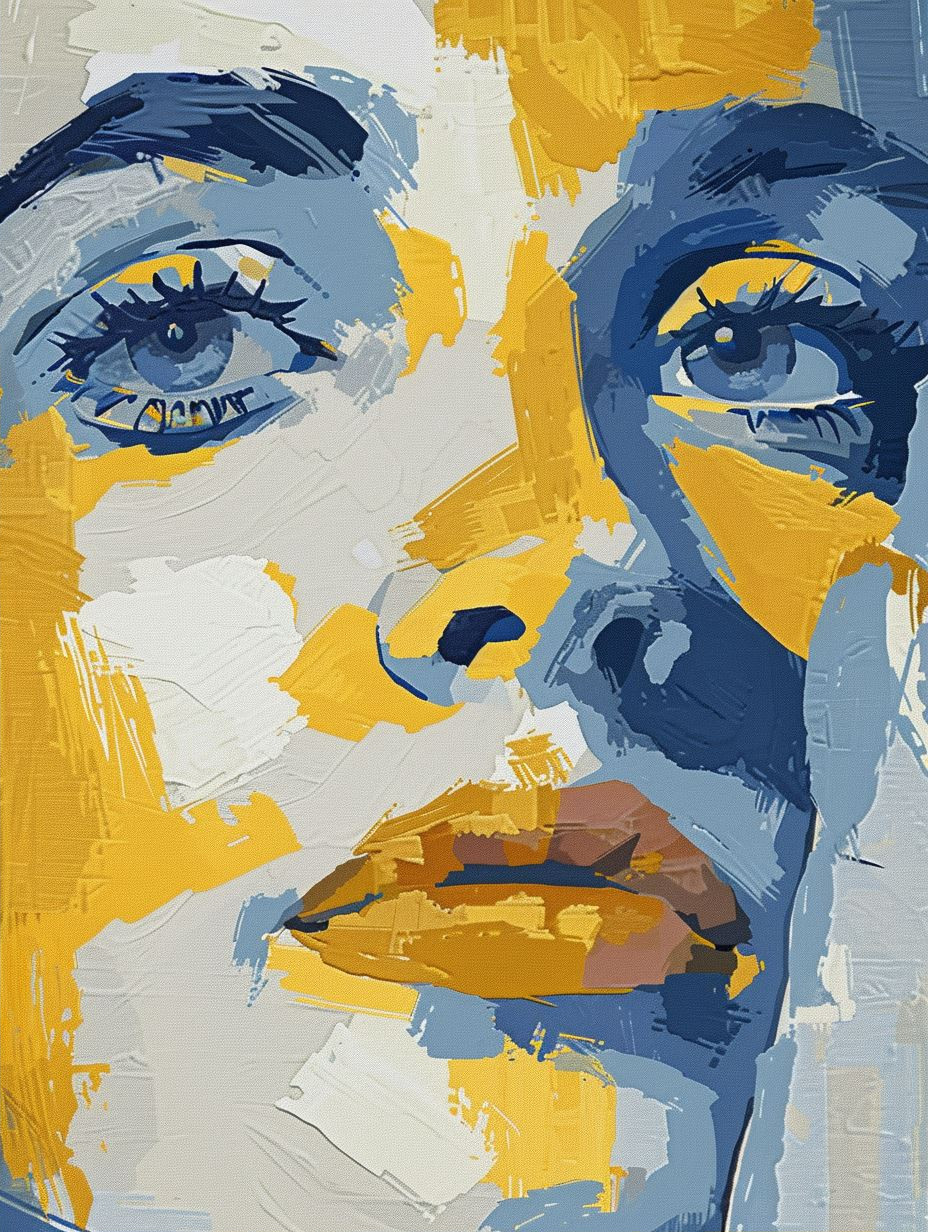 Abstract Palette Portrait - Image 2
