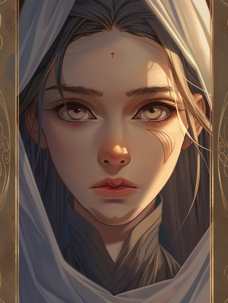 Mystic Gazes: Digital Portraits of Ethereal Beauty - Image 3