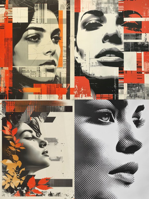 Fragmented Visions of Feminine Beauty