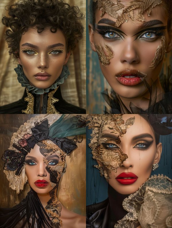 Avante Garde Gilded Beauty