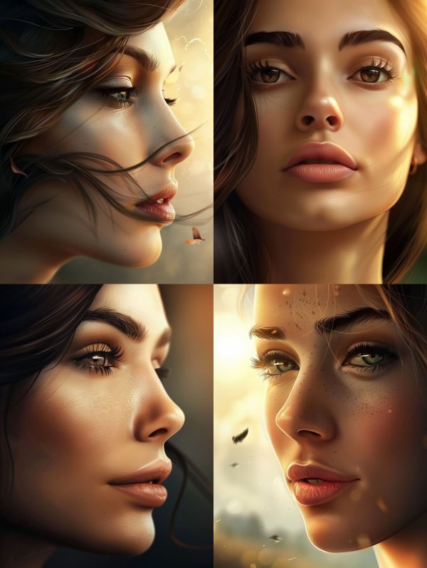 Golden Hour Glow: Ethereal Beauty Portraits