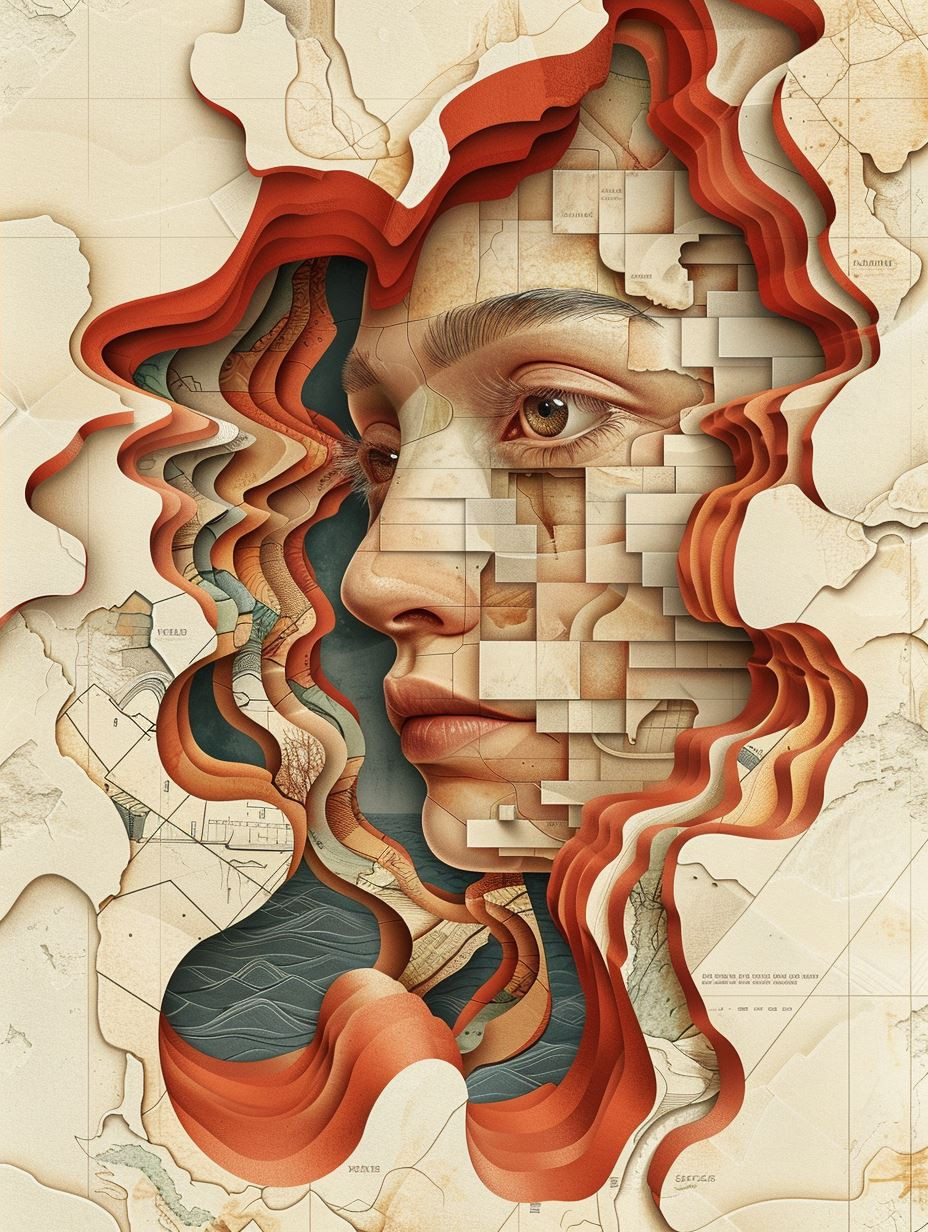 Fragmented Portraits of Sculpted Emotion - Image 4