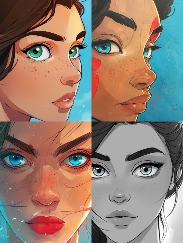 Four Visions of Digital Beauty