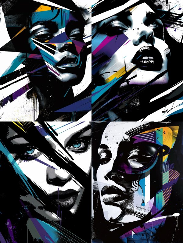 Prismatic Visions of Modern Femininity