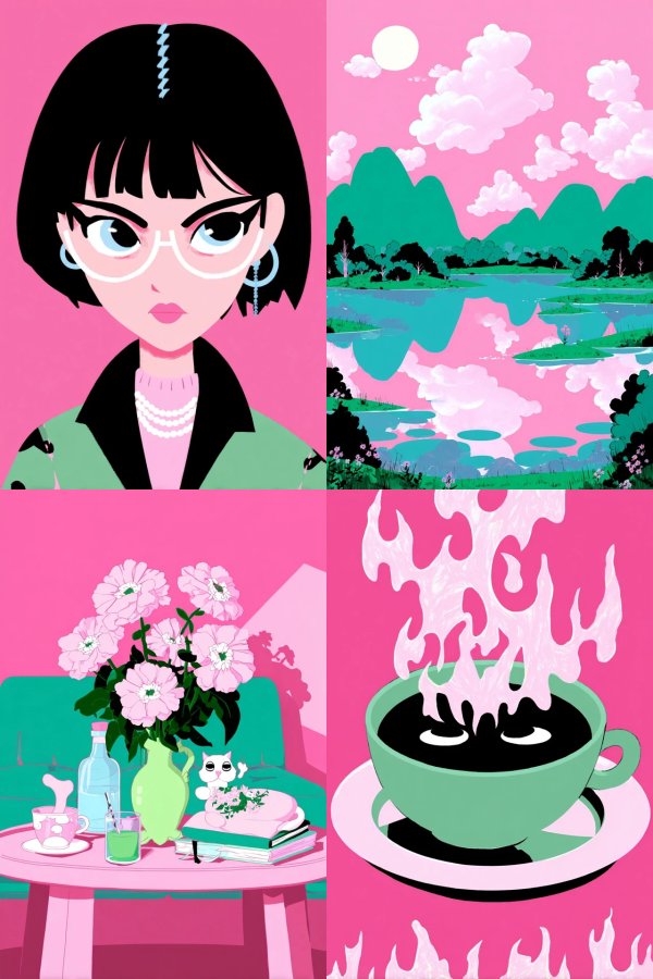 Pink Dreams and Caffeine Schemes