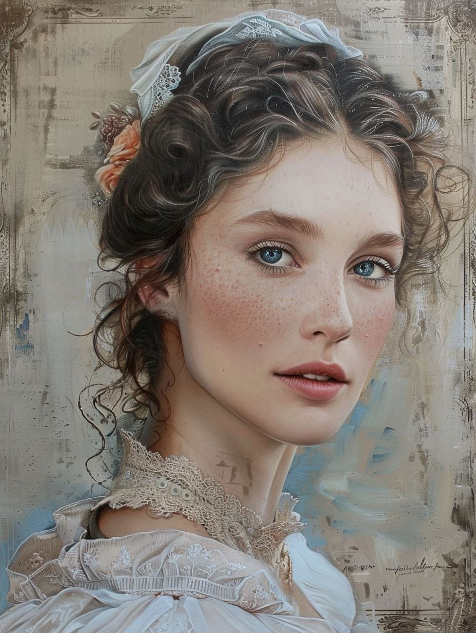 Renaissance Elegance in Velvet - Image 2