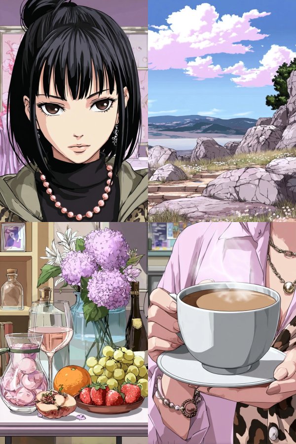 Serene Moments in Anime Art