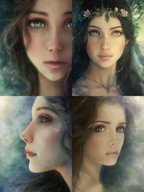 Ethereal Visions of Enchanted Beauty