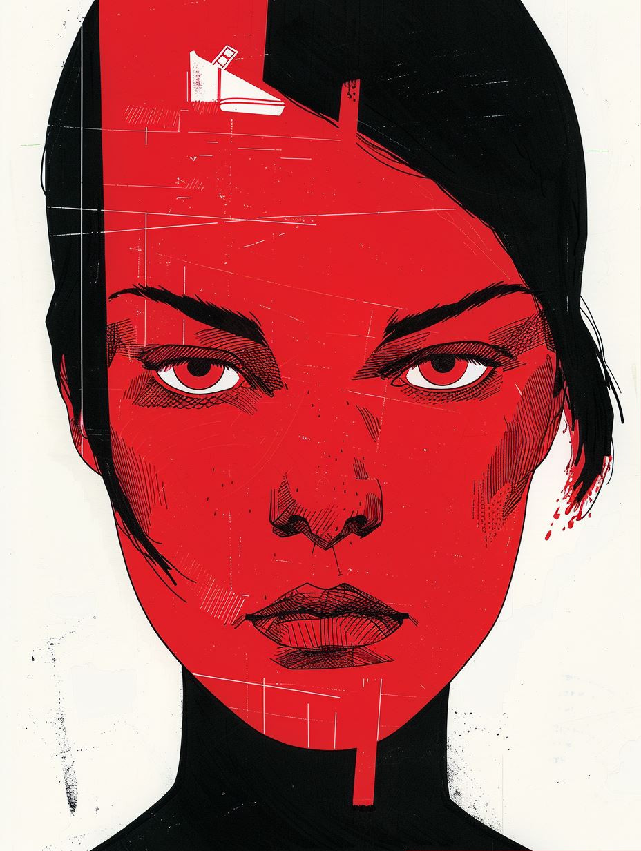 Crimson Visions: A Study in Red - Image 1