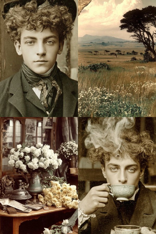 The Romantic Soul's Aesthetic Collage