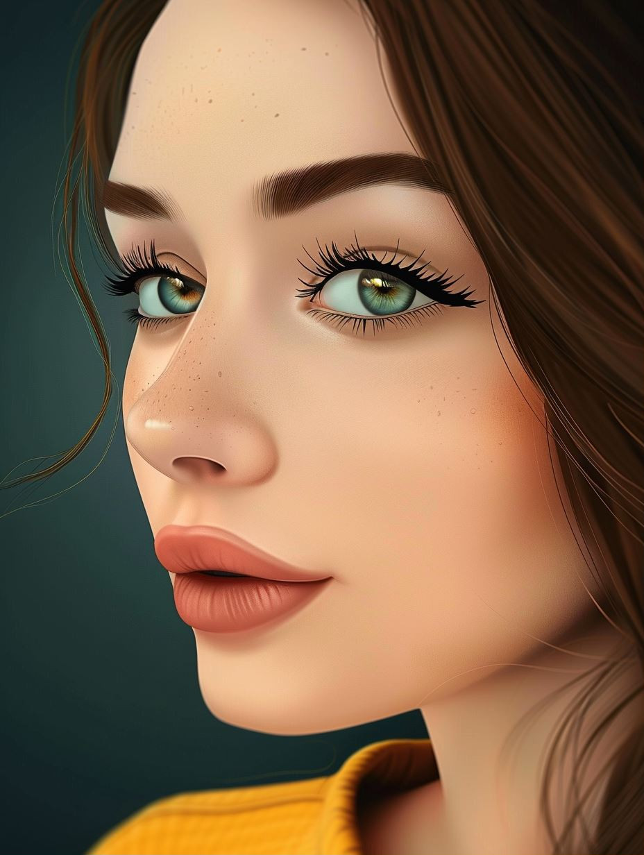 Soft Glow Digital Portraiture - Image 1
