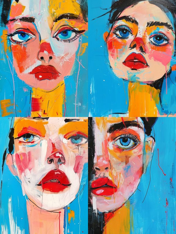 Chromatic Visions of a Modern Muse