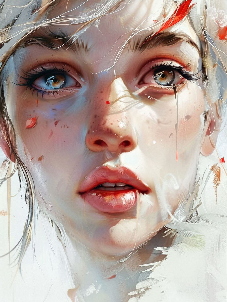 Ethereal Visions in Digital Paint - Image 3