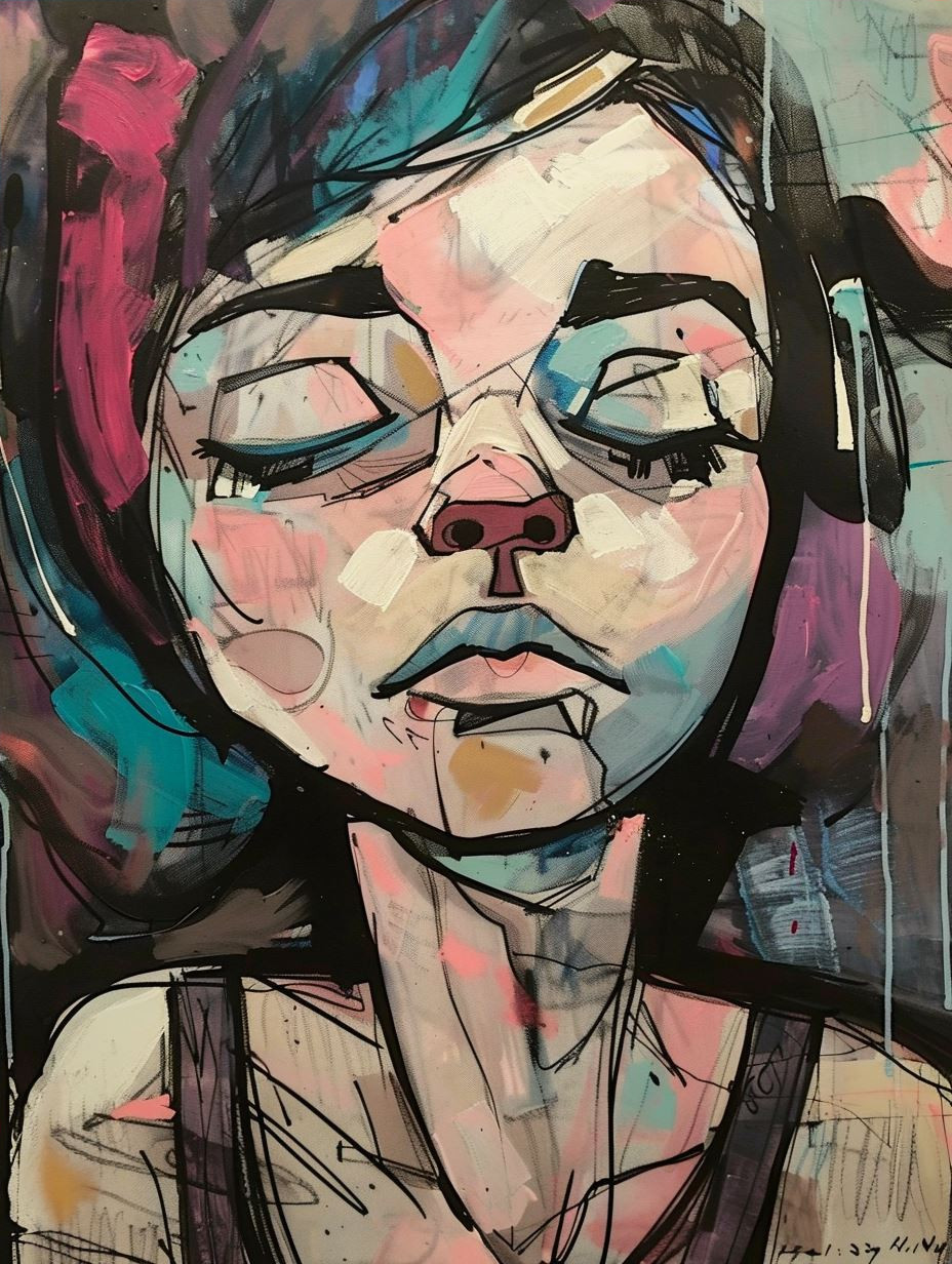 Expressive Modern Portrait Studies - Image 4