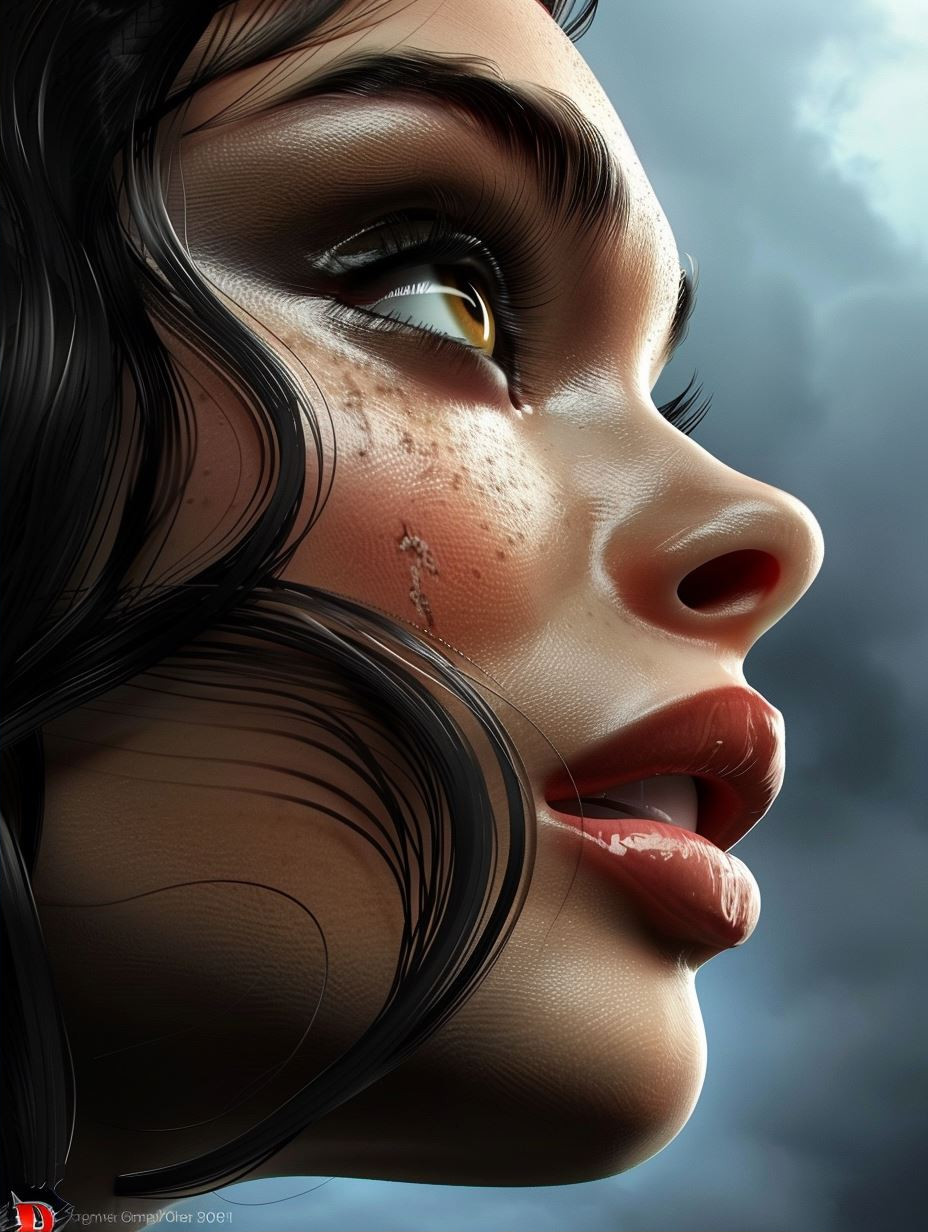Ethereal Gazes: A Study of Digital Beauty - Image 2