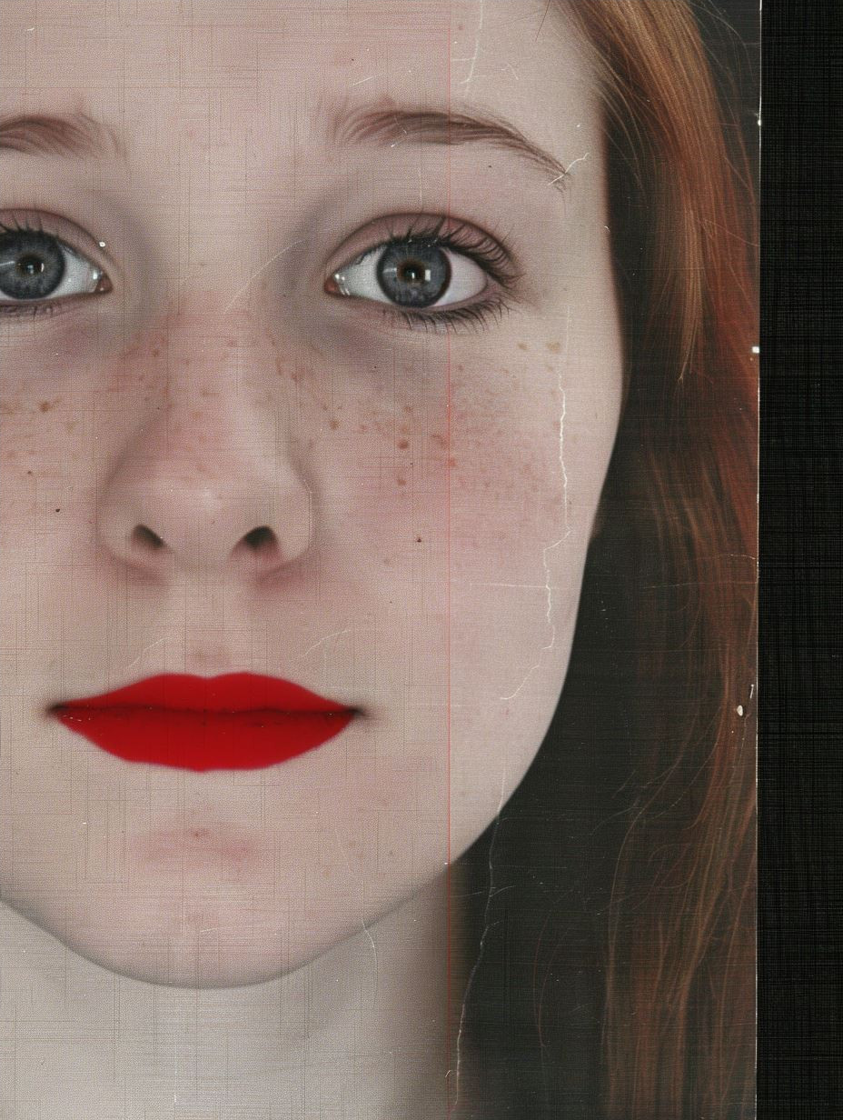 Glitchy Analog Portrait Study - Image 4